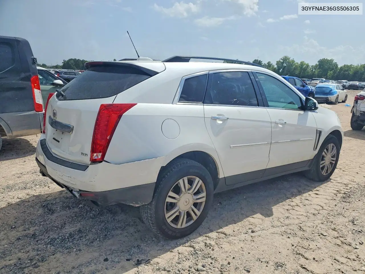 2016 Cadillac Srx VIN: 3GYFNAE36GS506305 Lot: 58789676