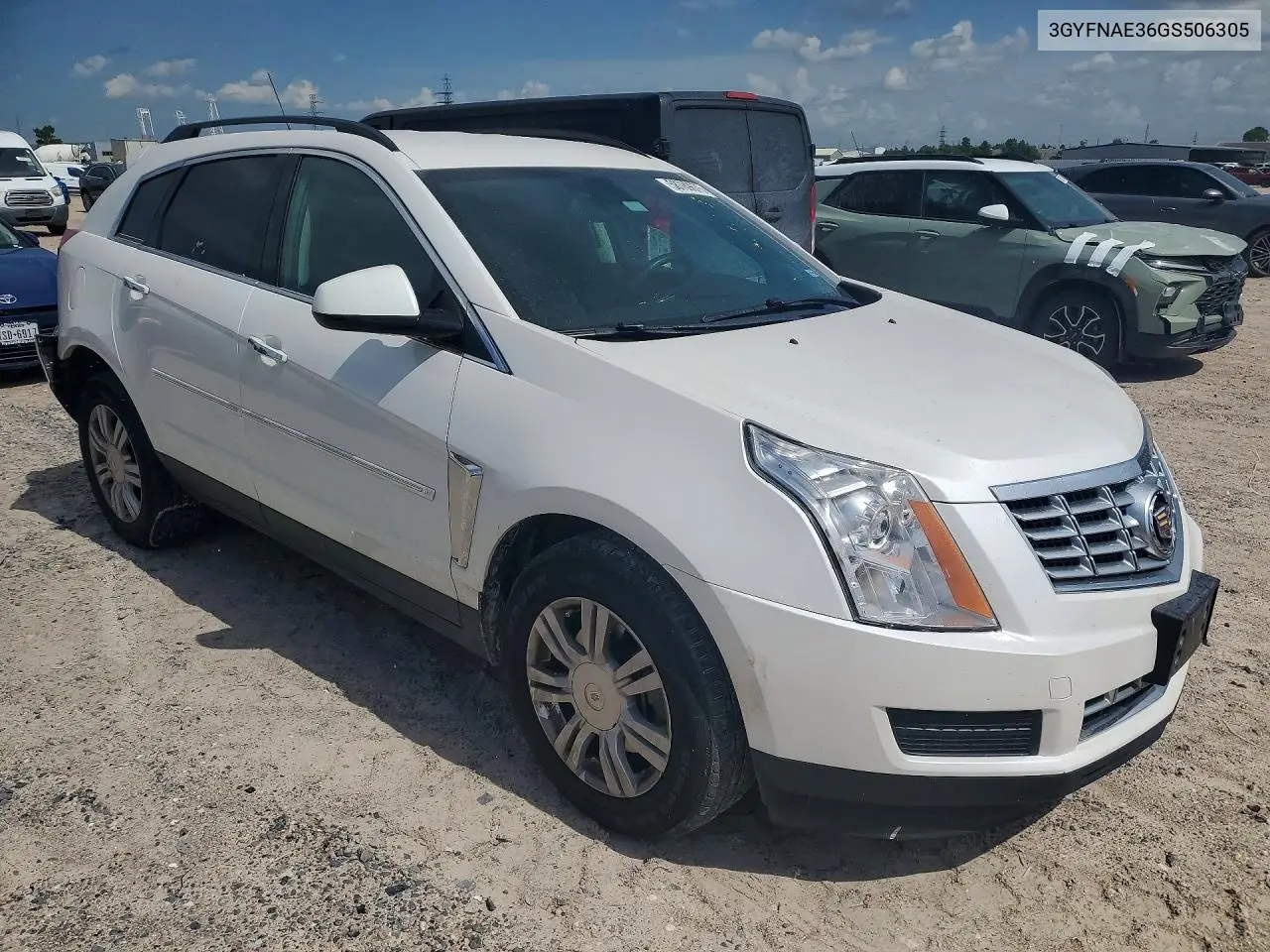 2016 Cadillac Srx VIN: 3GYFNAE36GS506305 Lot: 58789676