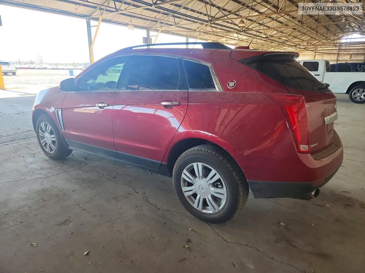 2016 Cadillac Srx VIN: 3GYFNAE33GS578823 Lot: 59194416