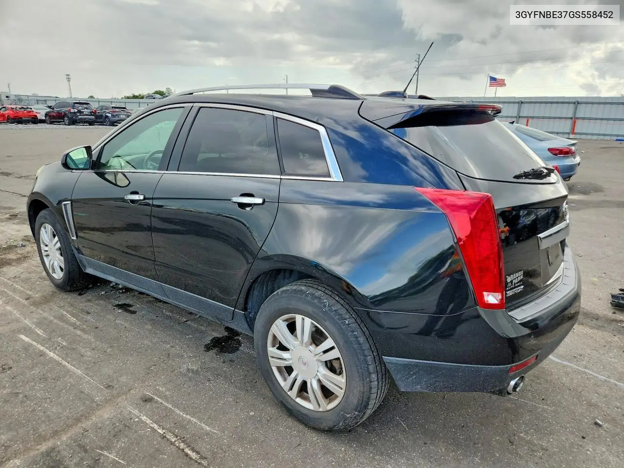 2016 Cadillac Srx Luxury Collection VIN: 3GYFNBE37GS558452 Lot: 59282476