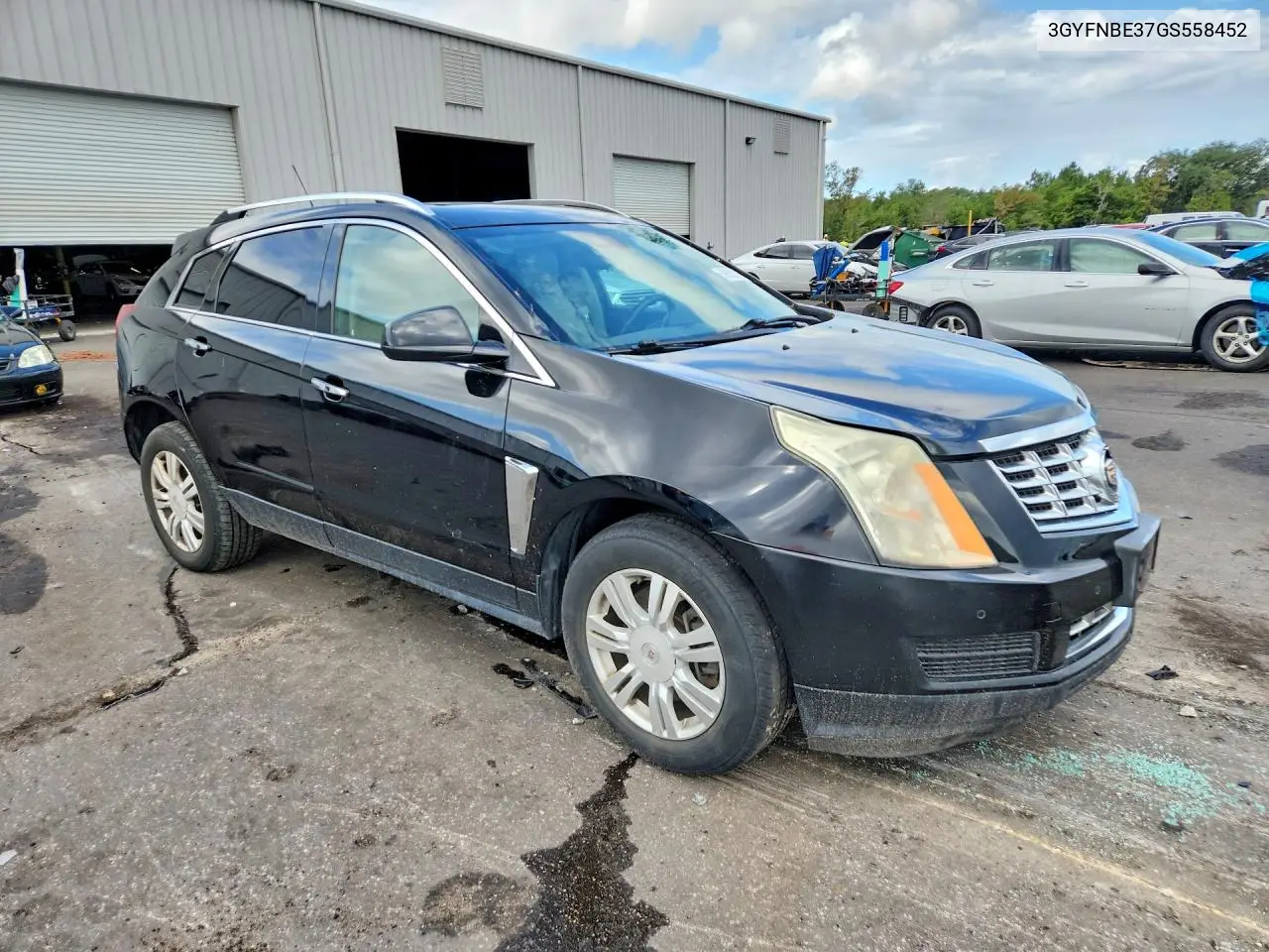 2016 Cadillac Srx Luxury Collection VIN: 3GYFNBE37GS558452 Lot: 59282476