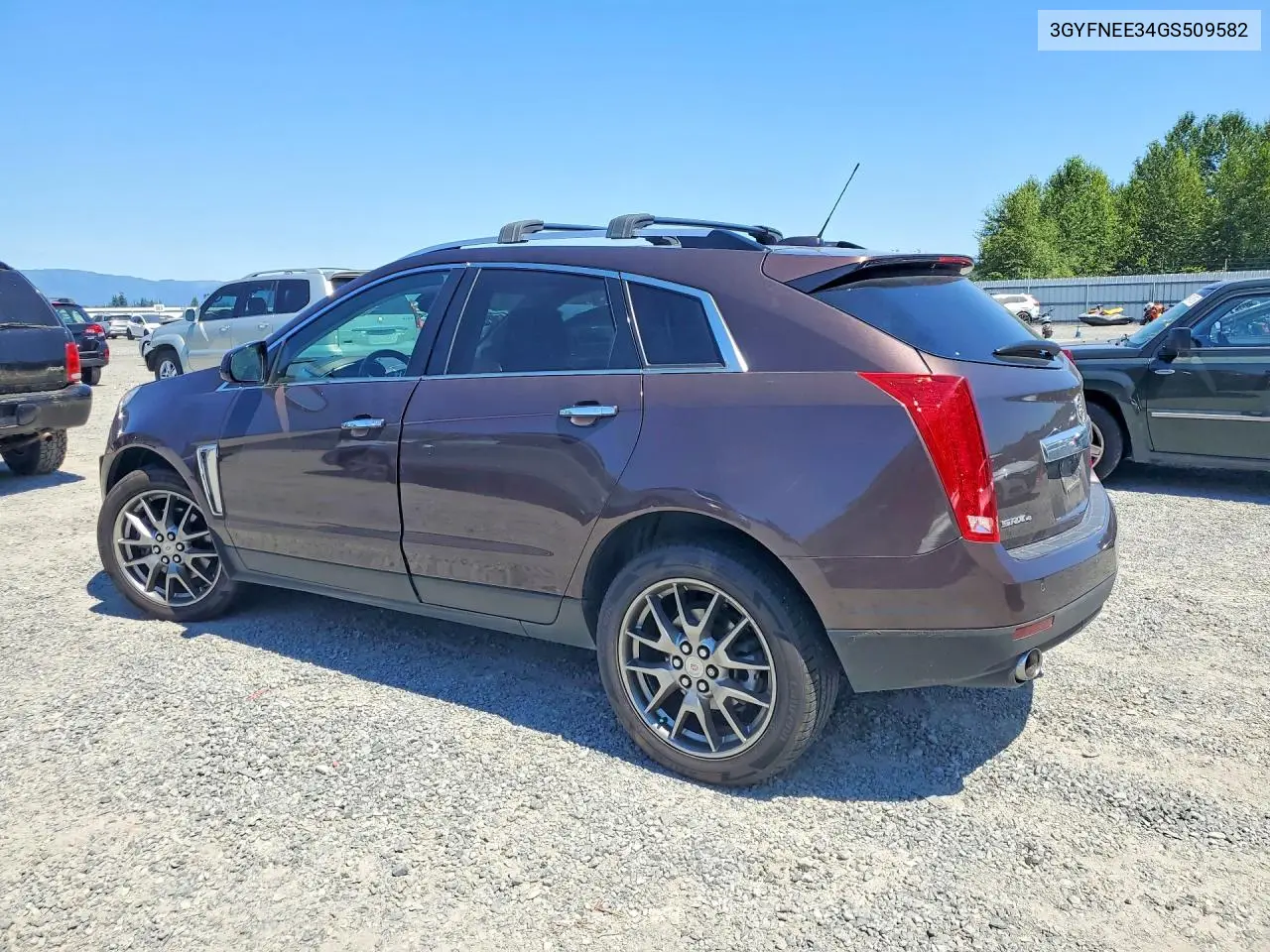 2016 Cadillac Srx Luxury Collection VIN: 3GYFNEE34GS509582 Lot: 59404396