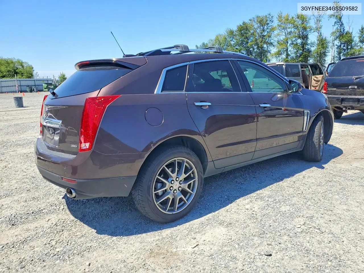 2016 Cadillac Srx Luxury Collection VIN: 3GYFNEE34GS509582 Lot: 59404396