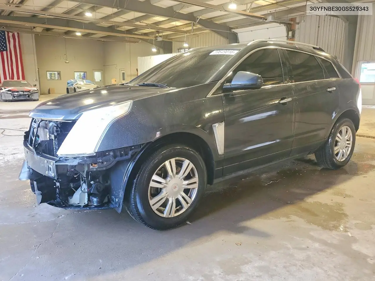 2016 Cadillac Srx Luxury Collection VIN: 3GYFNBE30GS529343 Lot: 59649016