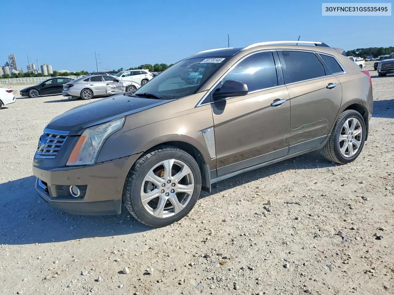 2016 Cadillac Srx Performance Collection VIN: 3GYFNCE31GS535495 Lot: 59778146