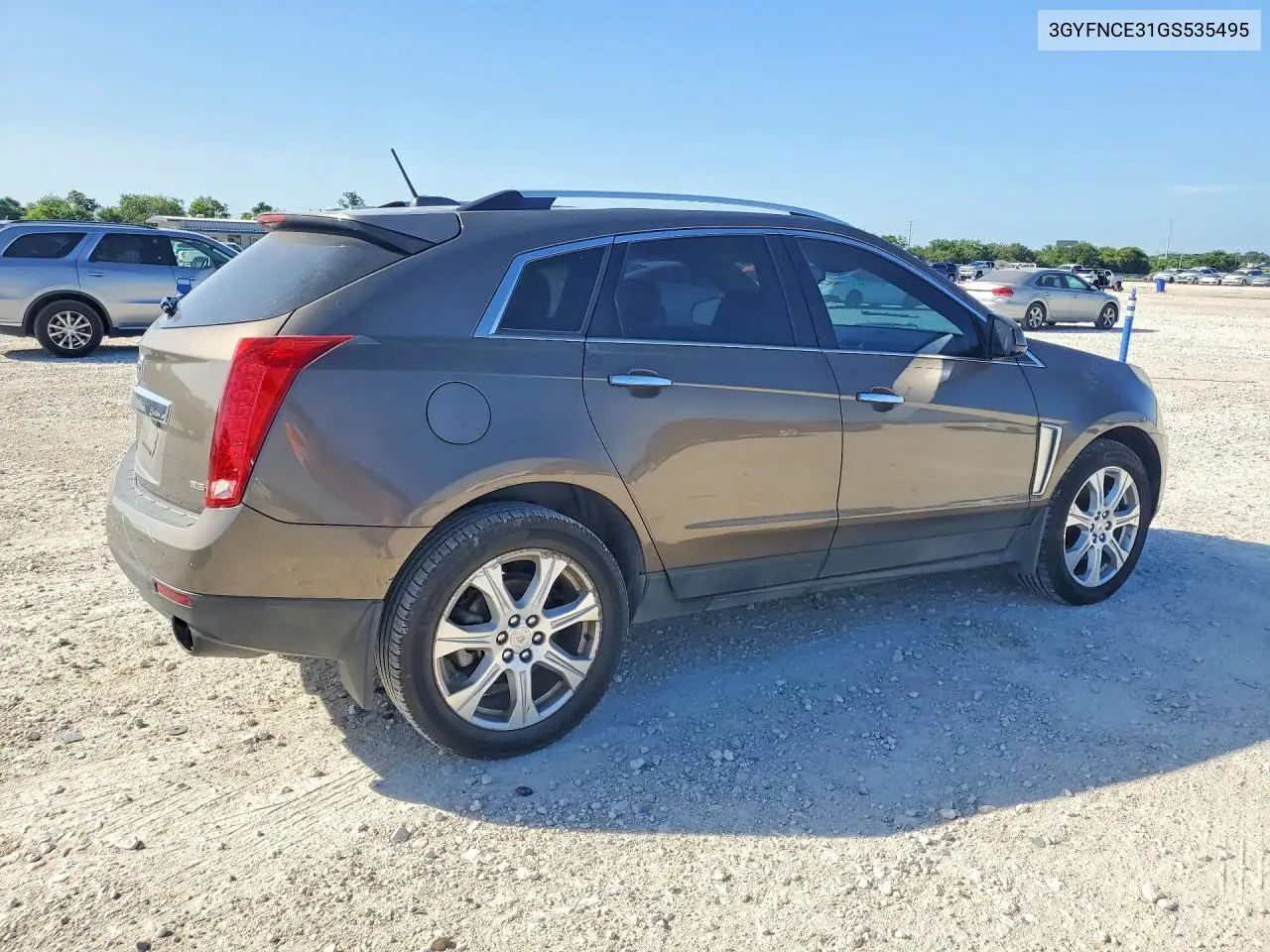 2016 Cadillac Srx Performance Collection VIN: 3GYFNCE31GS535495 Lot: 59778146
