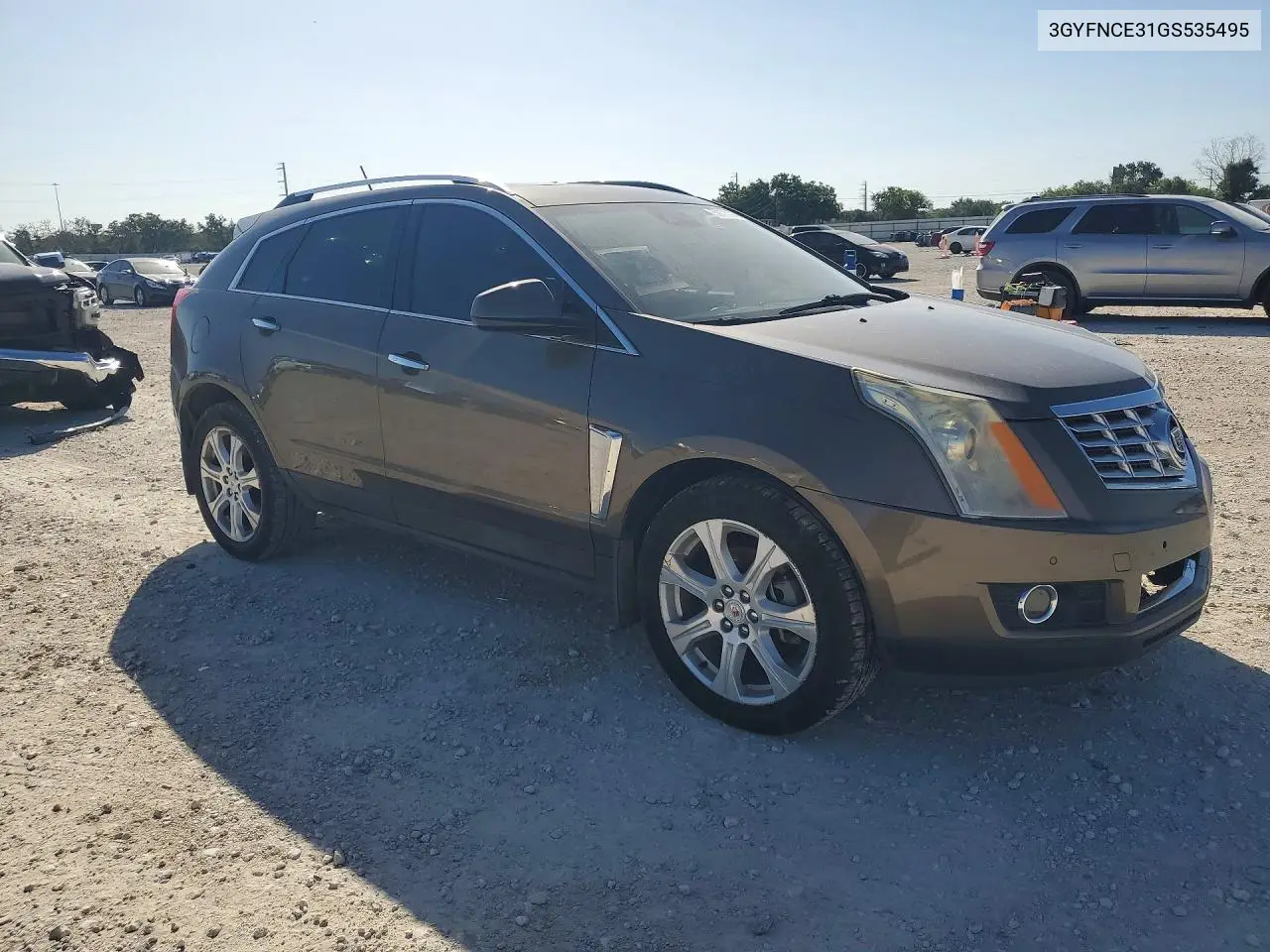 2016 Cadillac Srx Performance Collection VIN: 3GYFNCE31GS535495 Lot: 59778146