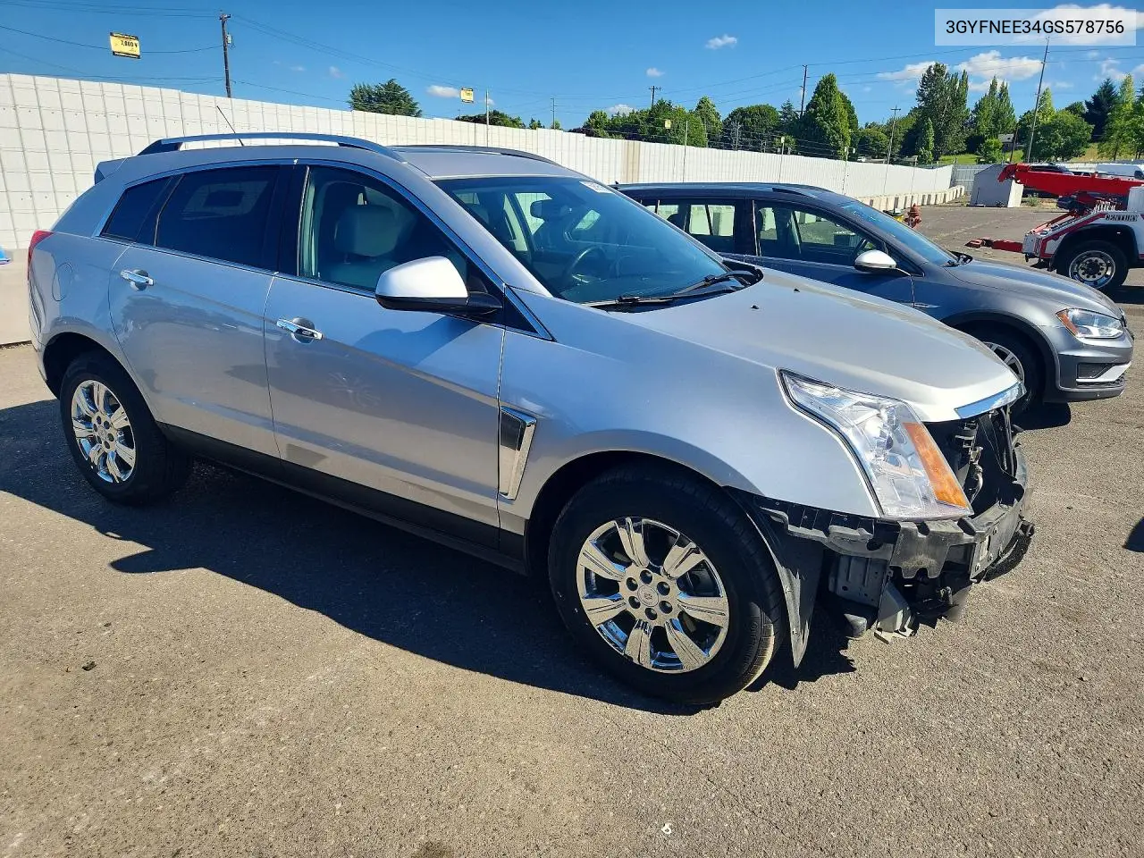 2016 Cadillac Srx Luxury Collection VIN: 3GYFNEE34GS578756 Lot: 59895966