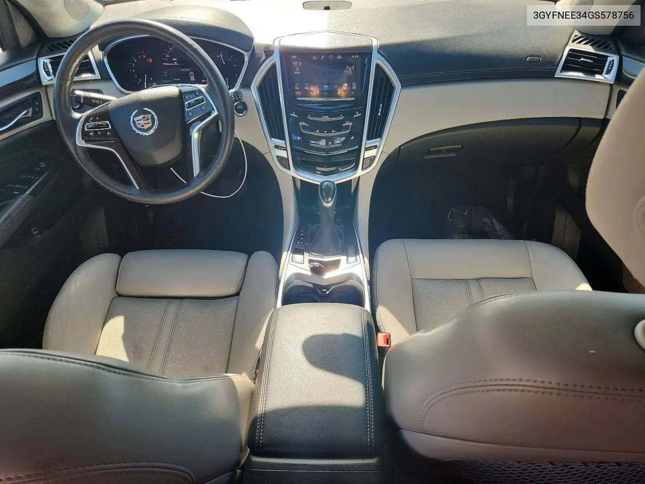 2016 Cadillac Srx Luxury Collection VIN: 3GYFNEE34GS578756 Lot: 59895966