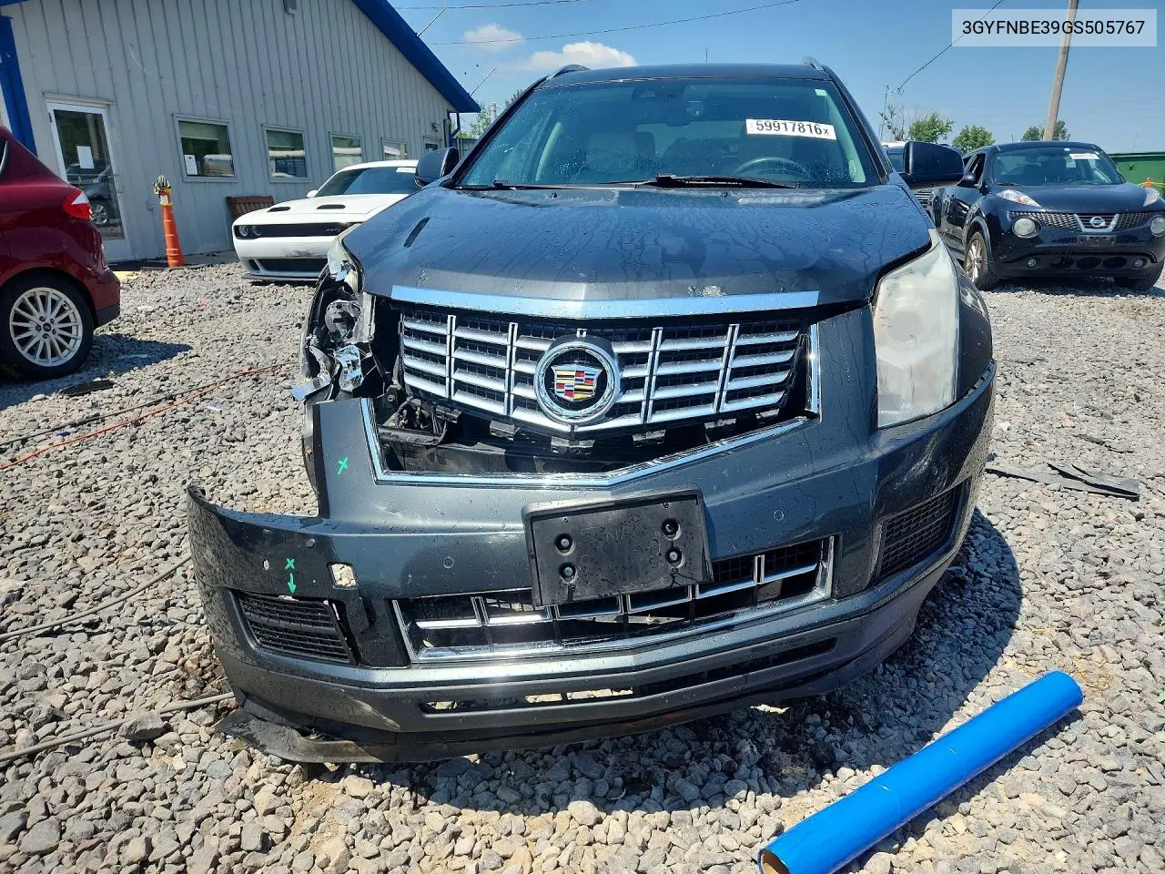 2016 Cadillac Srx Luxury Collection VIN: 3GYFNBE39GS505767 Lot: 59917816