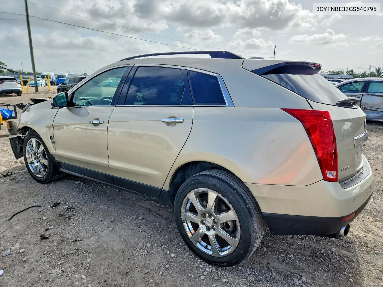2016 Cadillac Srx Luxury Collection VIN: 3GYFNBE32GS540795 Lot: 59921376