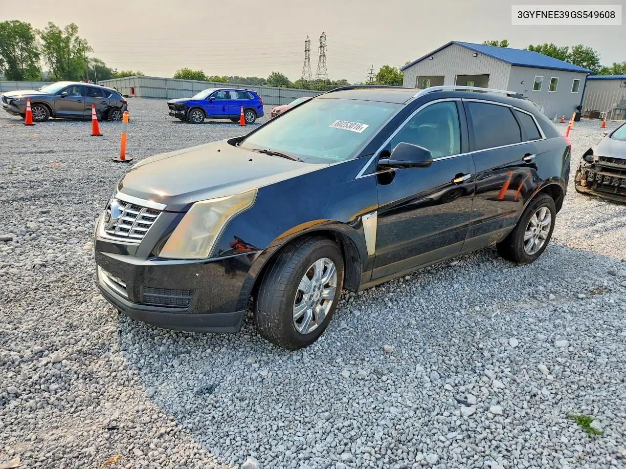 2016 Cadillac Srx VIN: 3GYFNEE39GS549608 Lot: 60253016