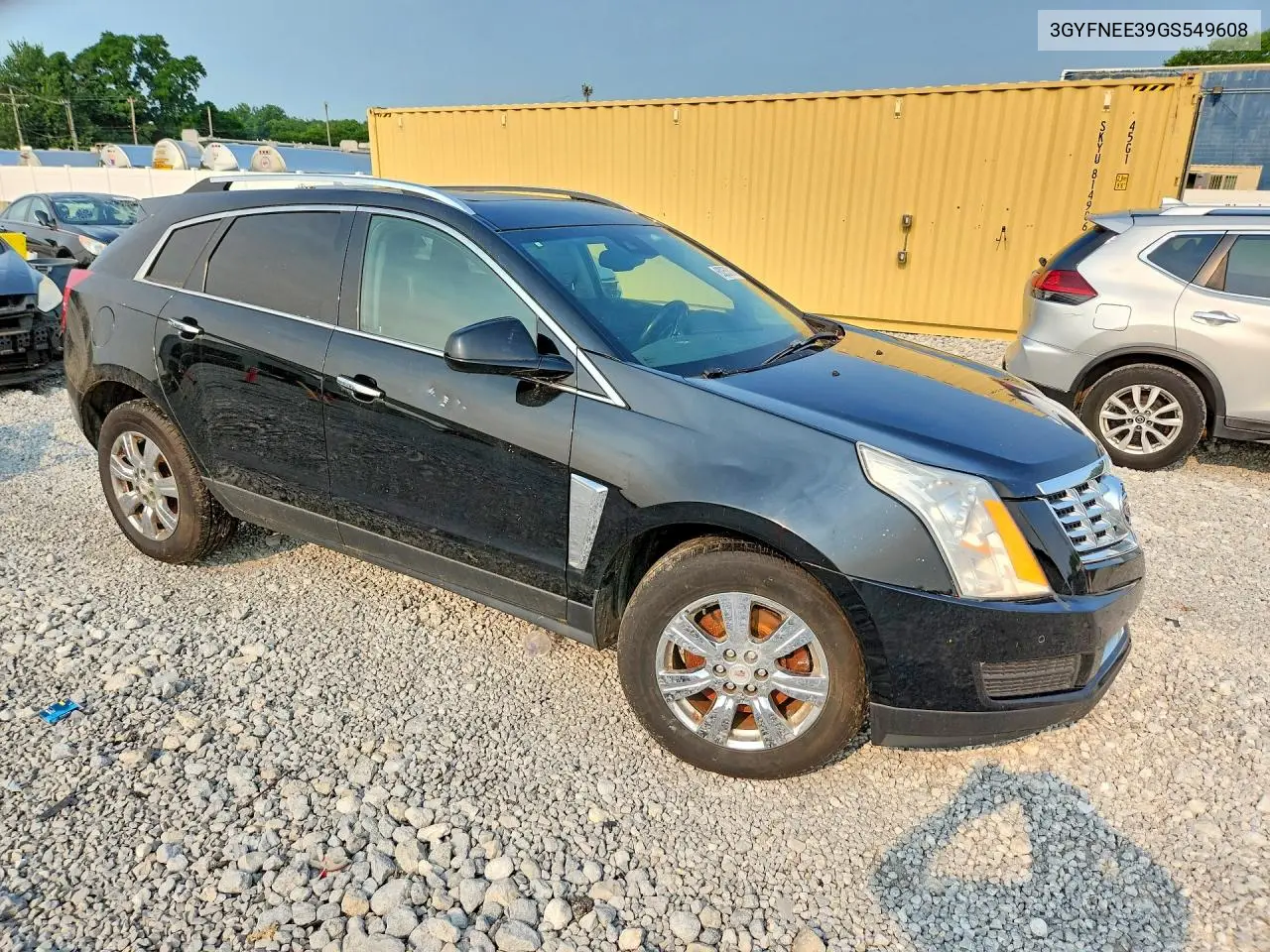 2016 Cadillac Srx VIN: 3GYFNEE39GS549608 Lot: 60253016