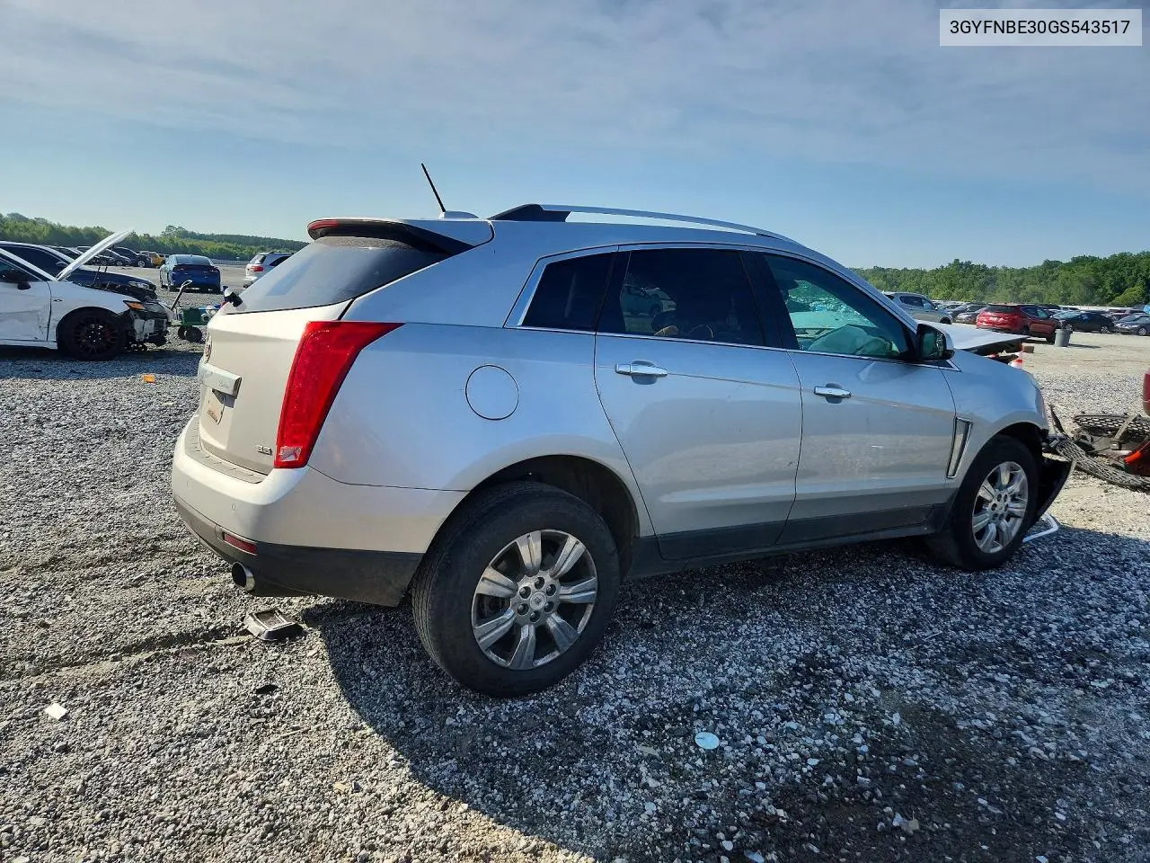 2016 Cadillac Srx Luxury Collection VIN: 3GYFNBE30GS543517 Lot: 60519816