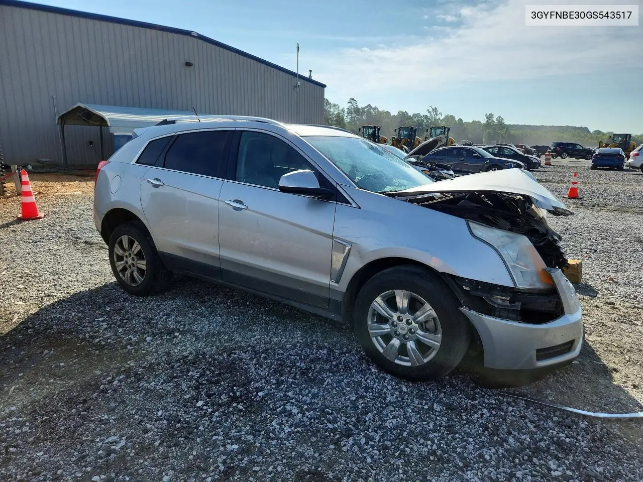 2016 Cadillac Srx Luxury Collection VIN: 3GYFNBE30GS543517 Lot: 60519816