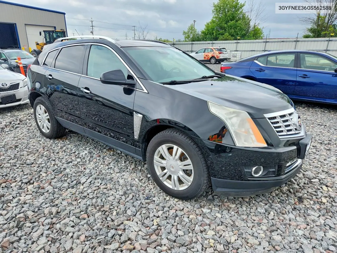 2016 Cadillac Srx Luxury Collection VIN: 3GYFNEE36GS562588 Lot: 60696966