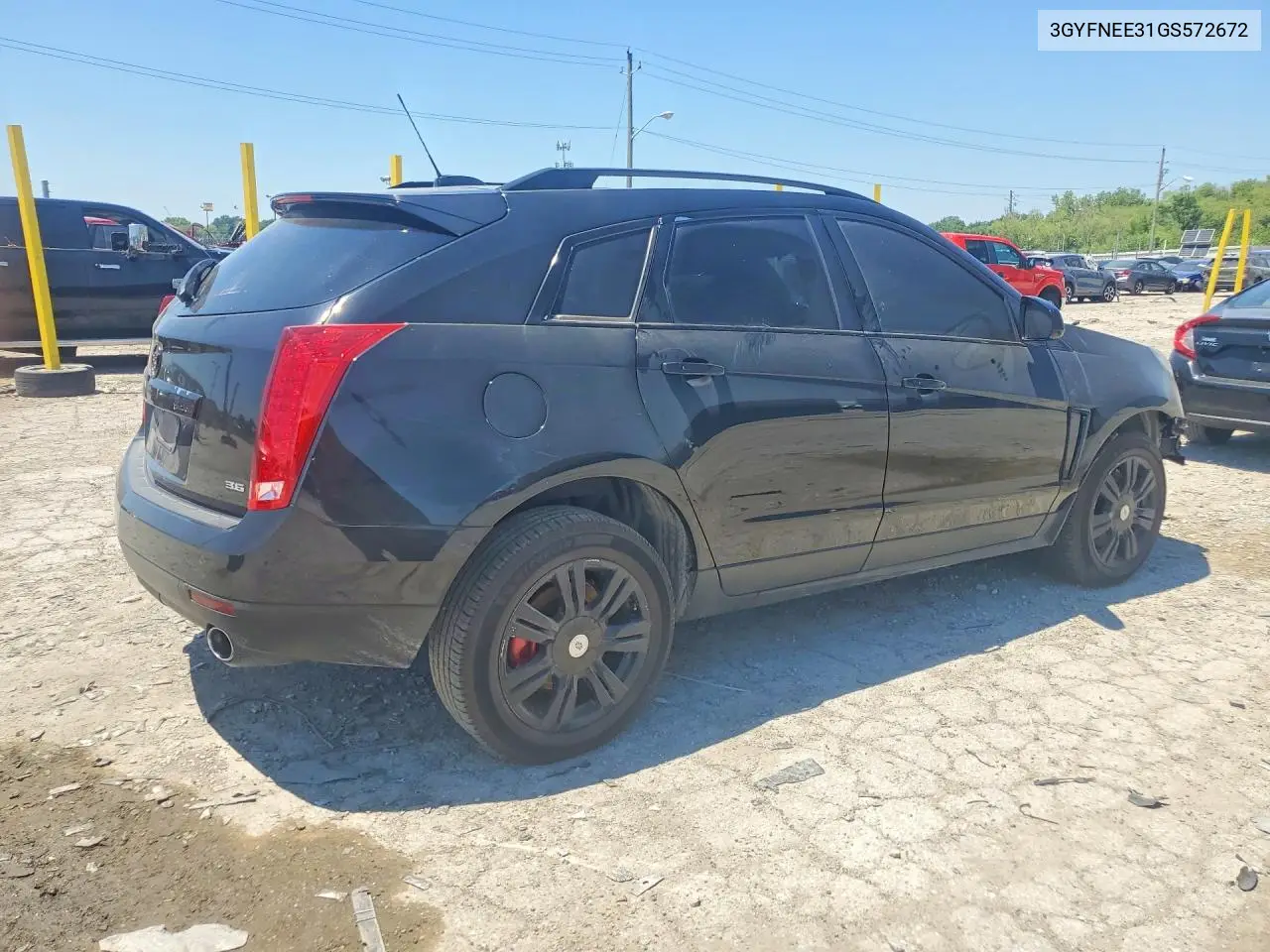 2016 Cadillac Srx Luxury Collectio VIN: 3GYFNEE31GS572672 Lot: 60701486