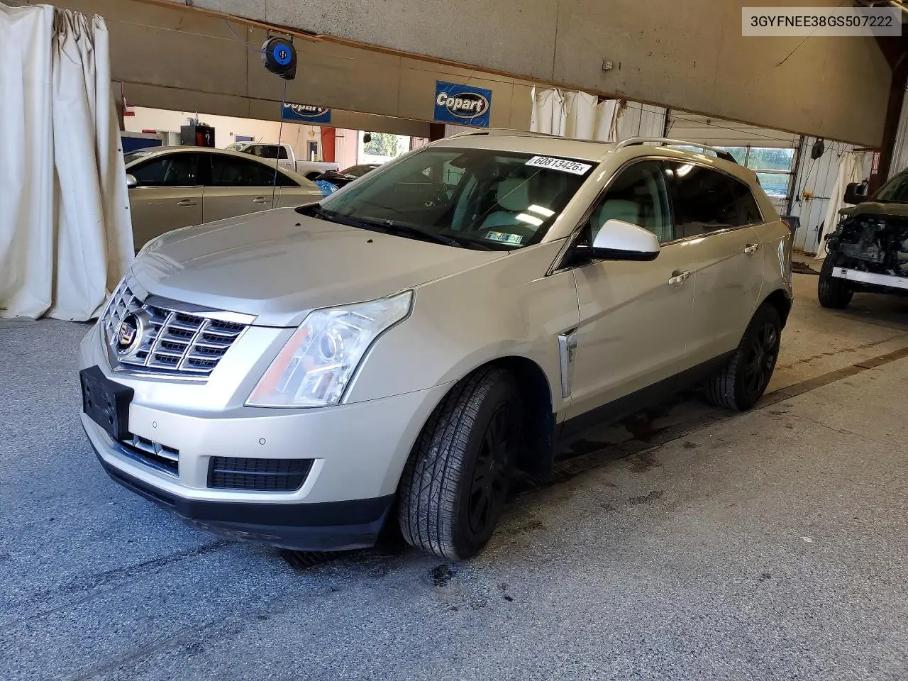 2016 Cadillac Srx Luxury Collection VIN: 3GYFNEE38GS507222 Lot: 60813426