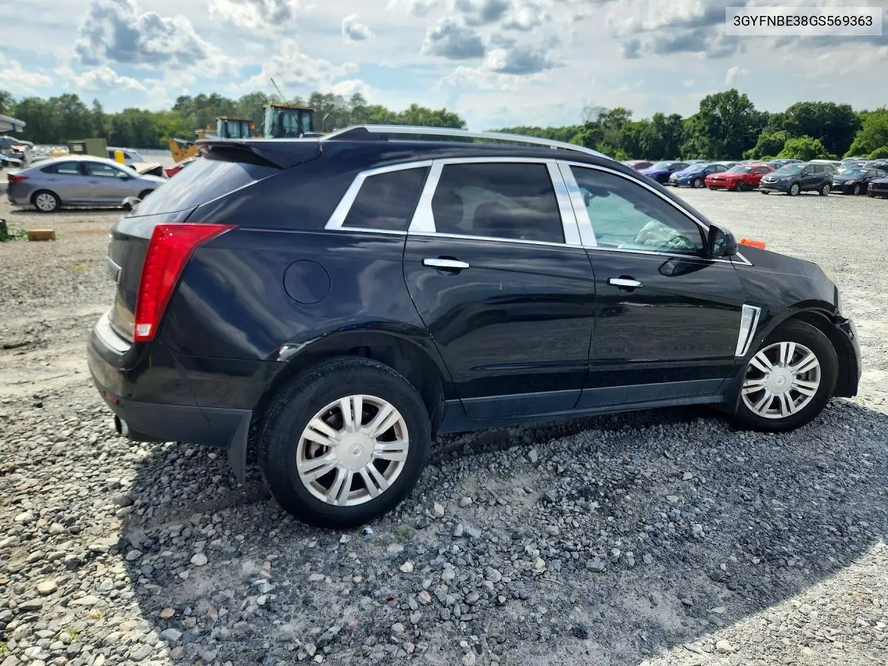 2016 Cadillac Srx Luxury Collection VIN: 3GYFNBE38GS569363 Lot: 60850946