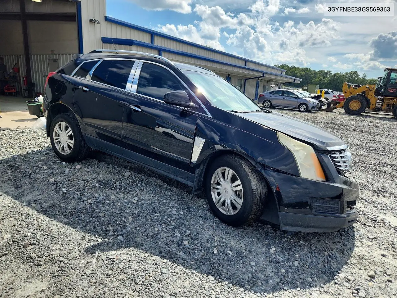 2016 Cadillac Srx Luxury Collection VIN: 3GYFNBE38GS569363 Lot: 60850946