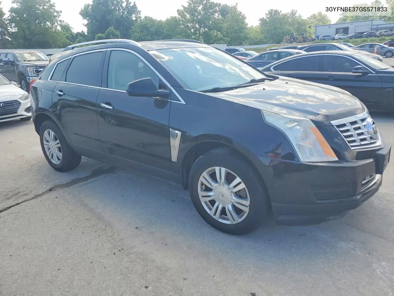 2016 Cadillac Srx Luxury Collection VIN: 3GYFNBE37GS571833 Lot: 61122606