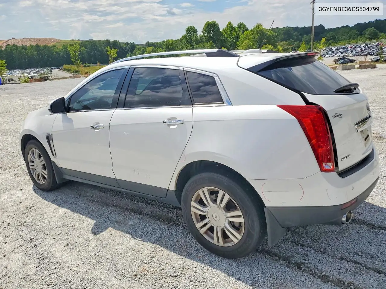 2016 Cadillac Srx Luxury Collection VIN: 3GYFNBE36GS504799 Lot: 61200636