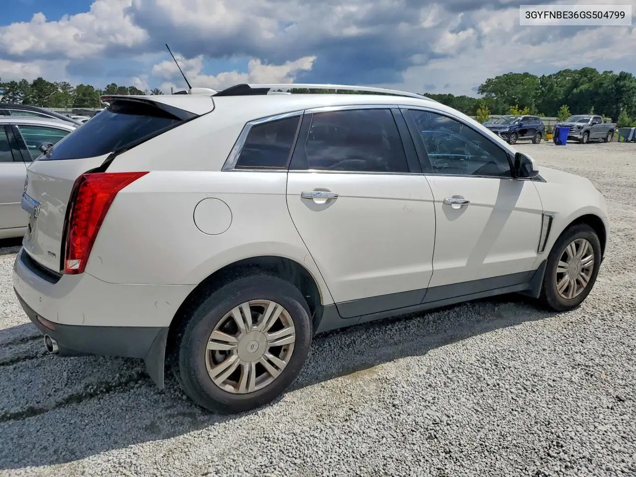 2016 Cadillac Srx Luxury Collection VIN: 3GYFNBE36GS504799 Lot: 61200636