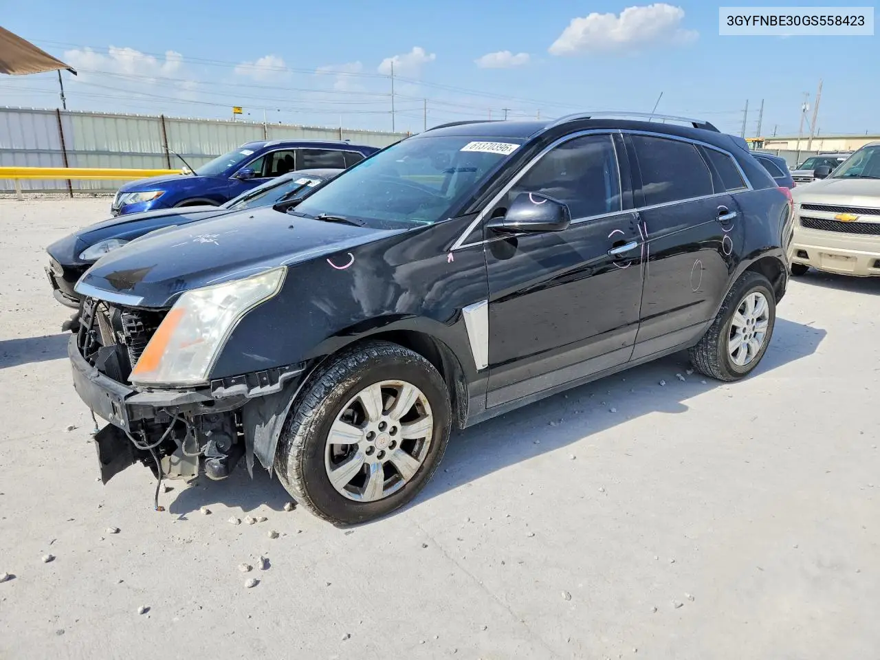 2016 Cadillac Srx Luxury Collection VIN: 3GYFNBE30GS558423 Lot: 61370396