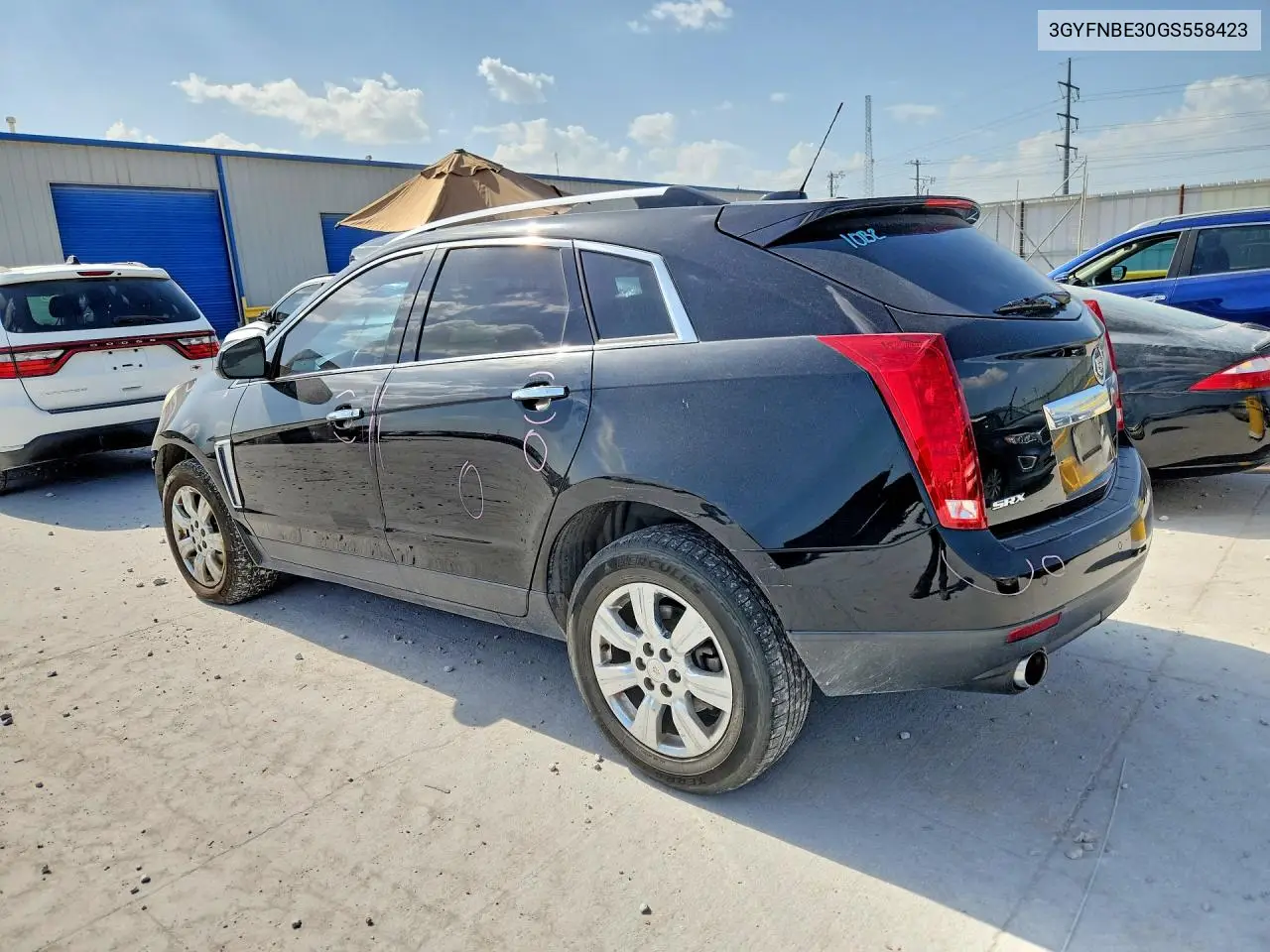 2016 Cadillac Srx Luxury Collection VIN: 3GYFNBE30GS558423 Lot: 61370396