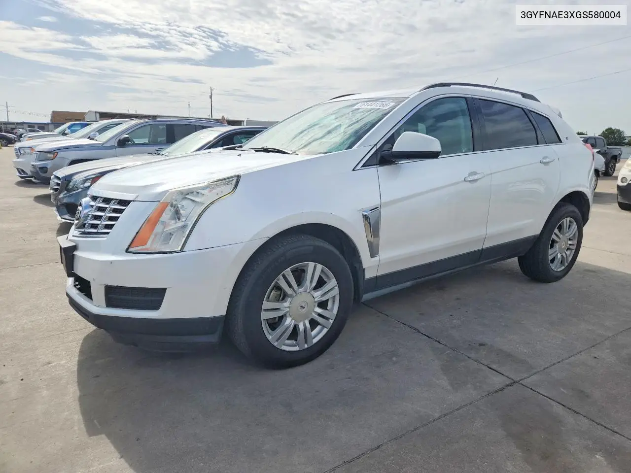 2016 Cadillac Srx VIN: 3GYFNAE3XGS580004 Lot: 61441266