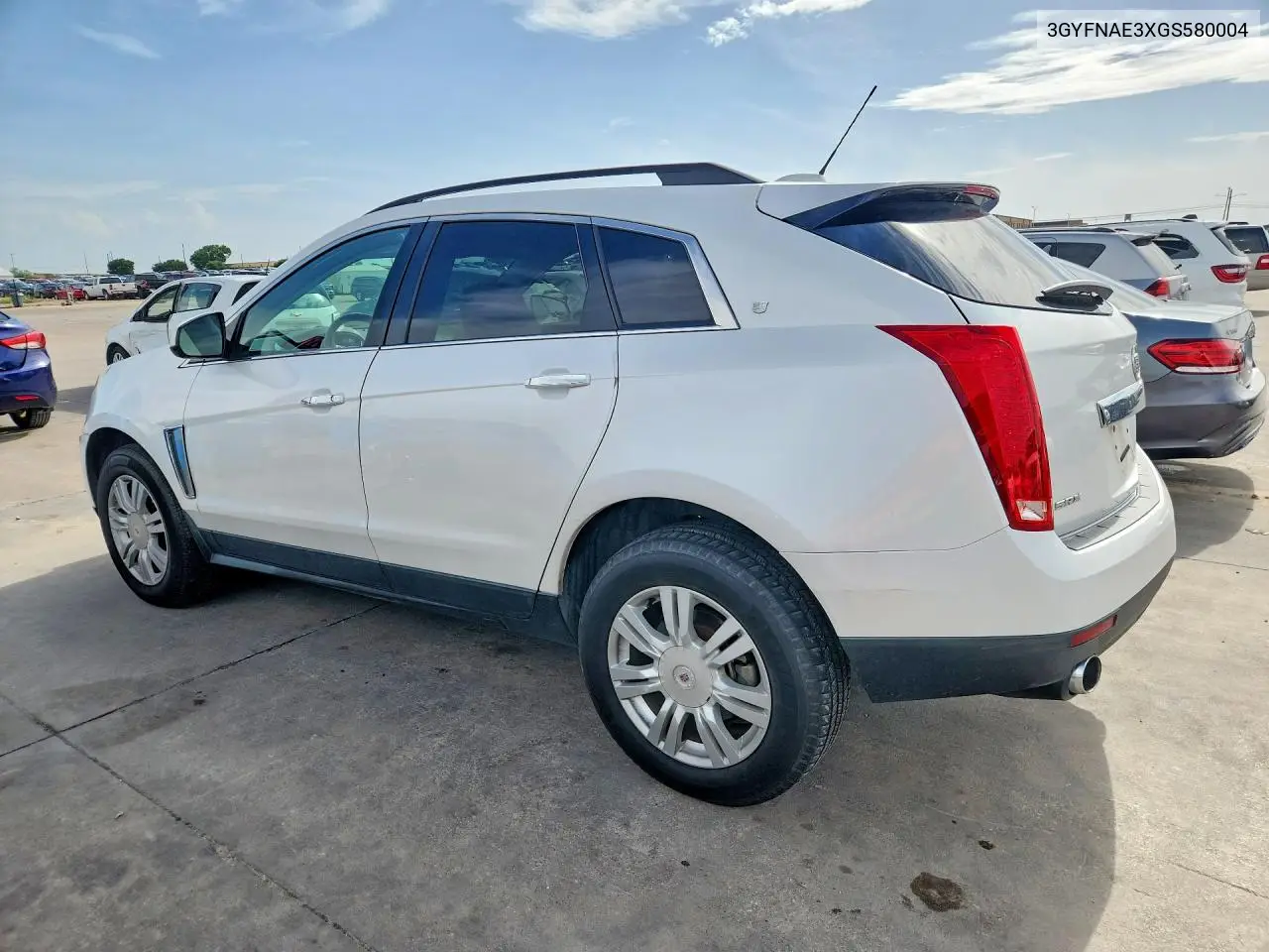 2016 Cadillac Srx VIN: 3GYFNAE3XGS580004 Lot: 61441266