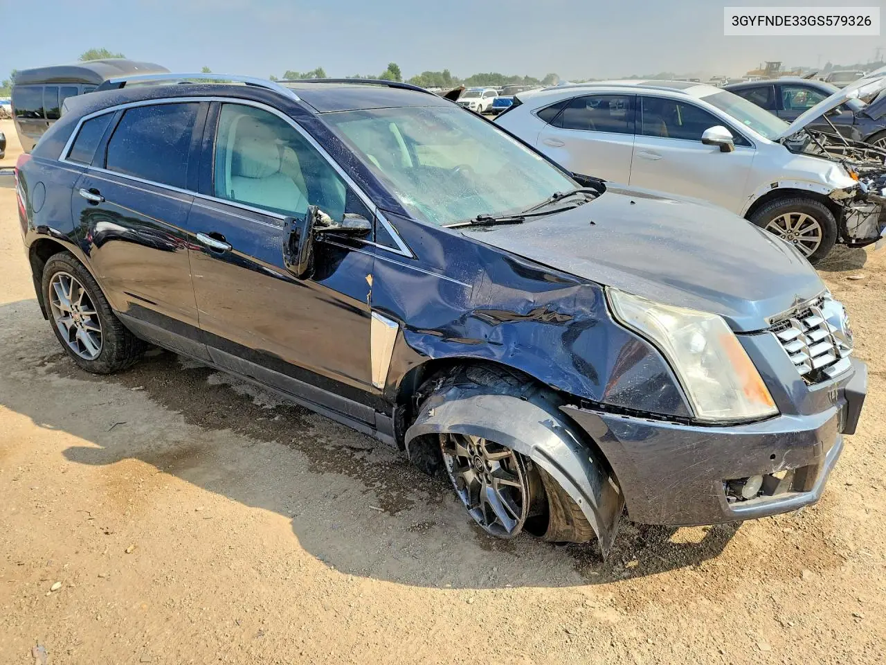 2016 Cadillac Srx Premium Collection VIN: 3GYFNDE33GS579326 Lot: 61925306