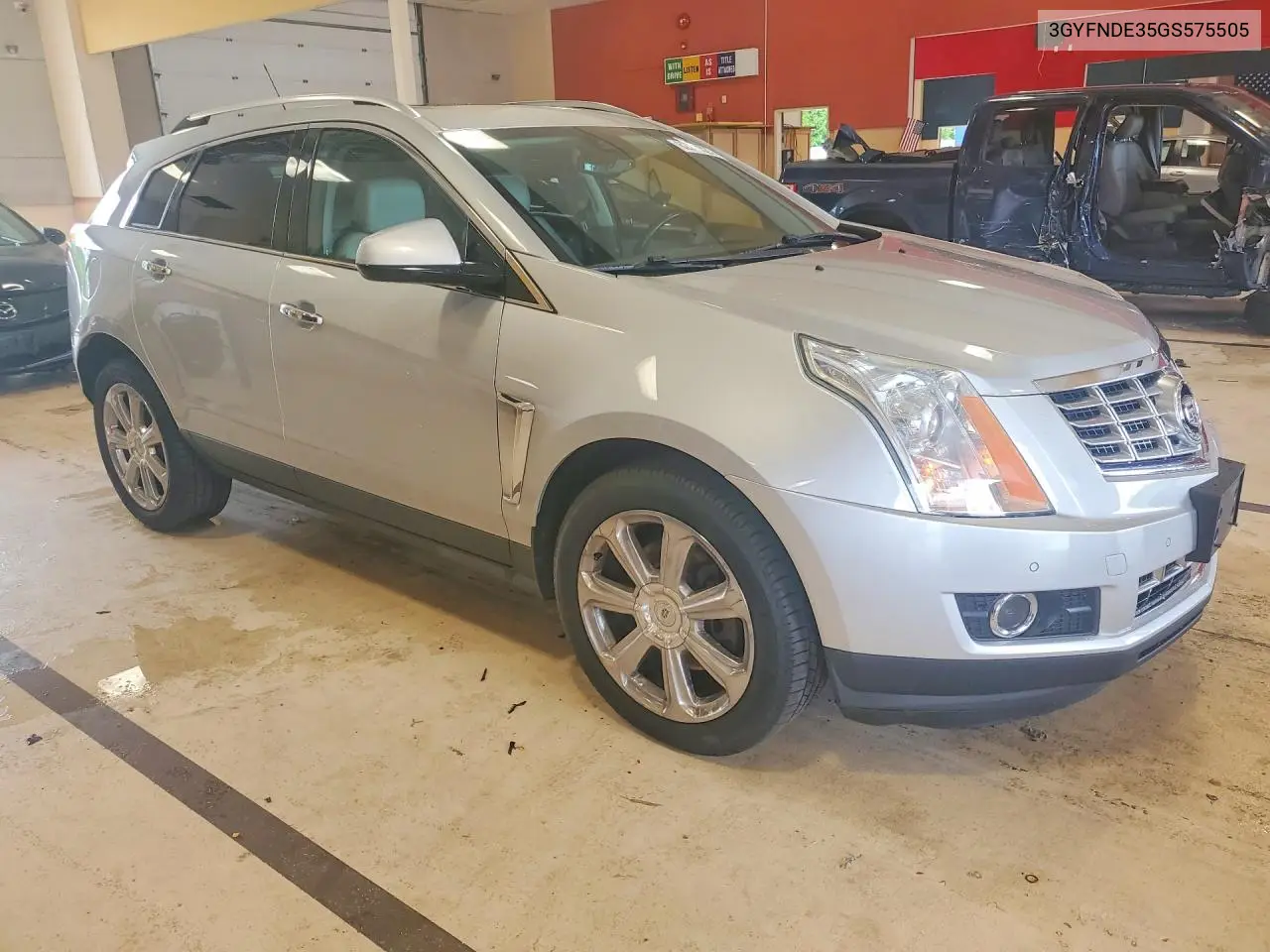 2016 Cadillac Srx Premium Collection VIN: 3GYFNDE35GS575505 Lot: 62250326