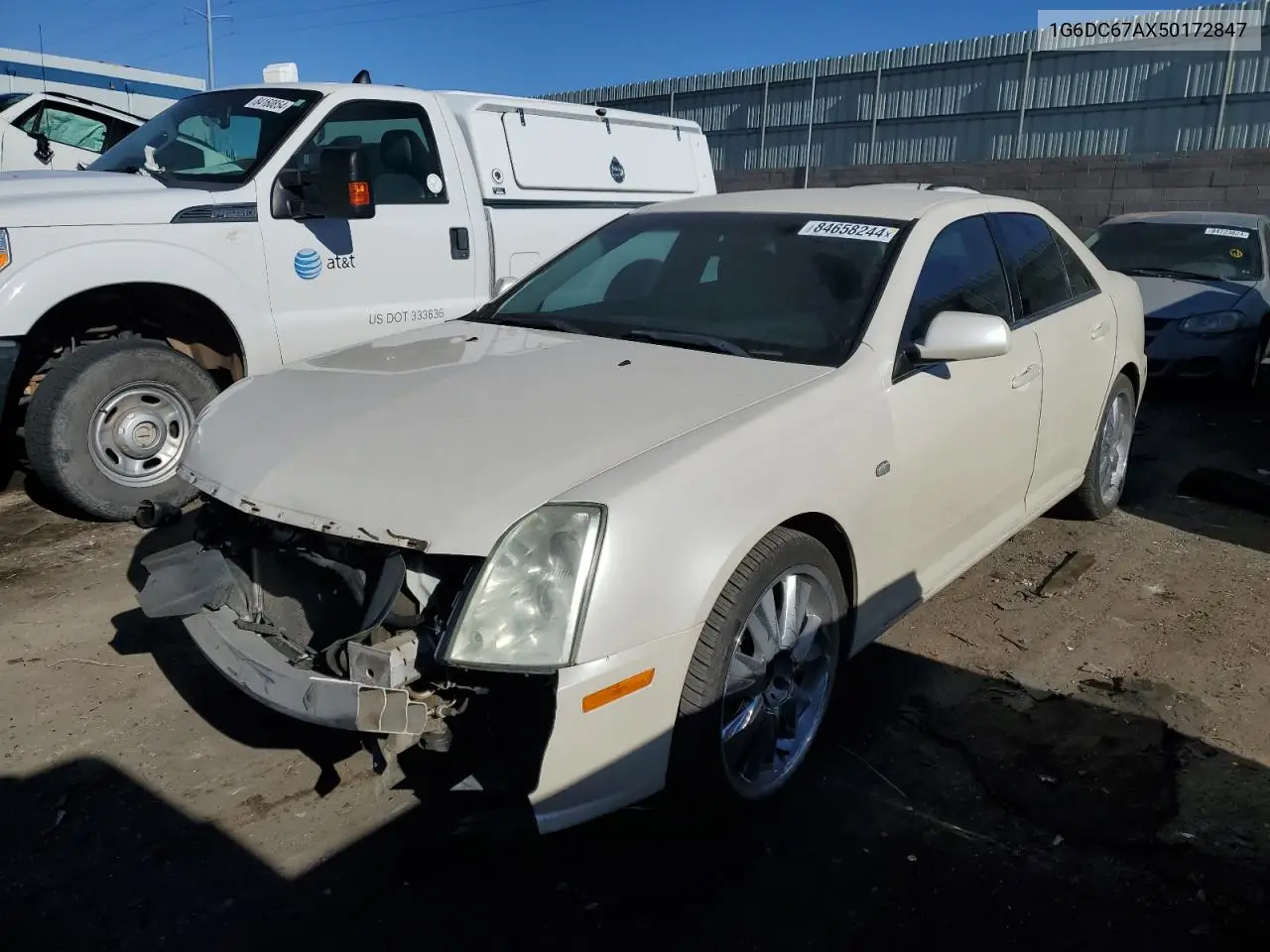 2005 Cadillac Sts VIN: 1G6DC67AX50172847 Lot: 57254596