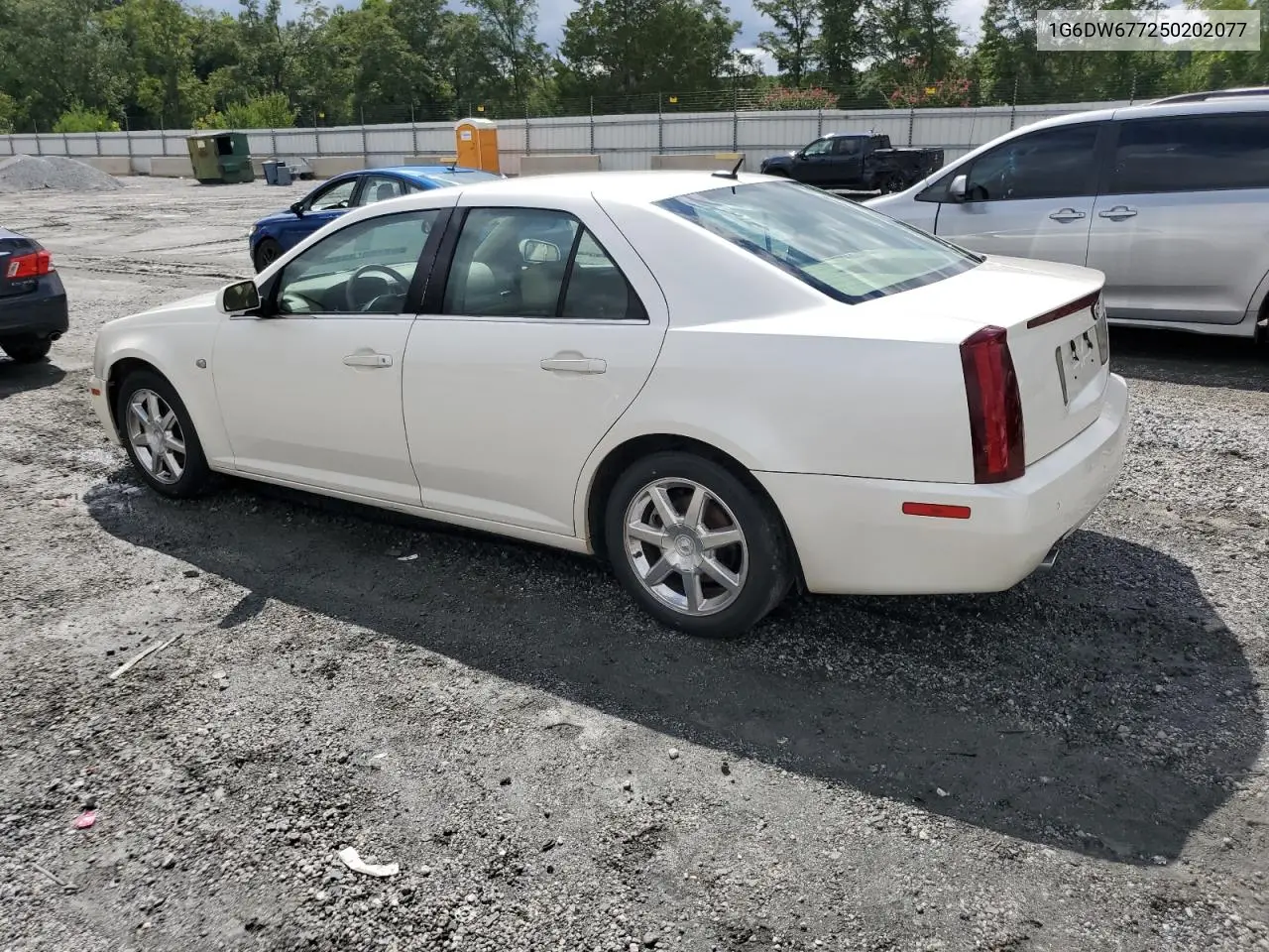2005 Cadillac Sts VIN: 1G6DW677250202077 Lot: 67129075