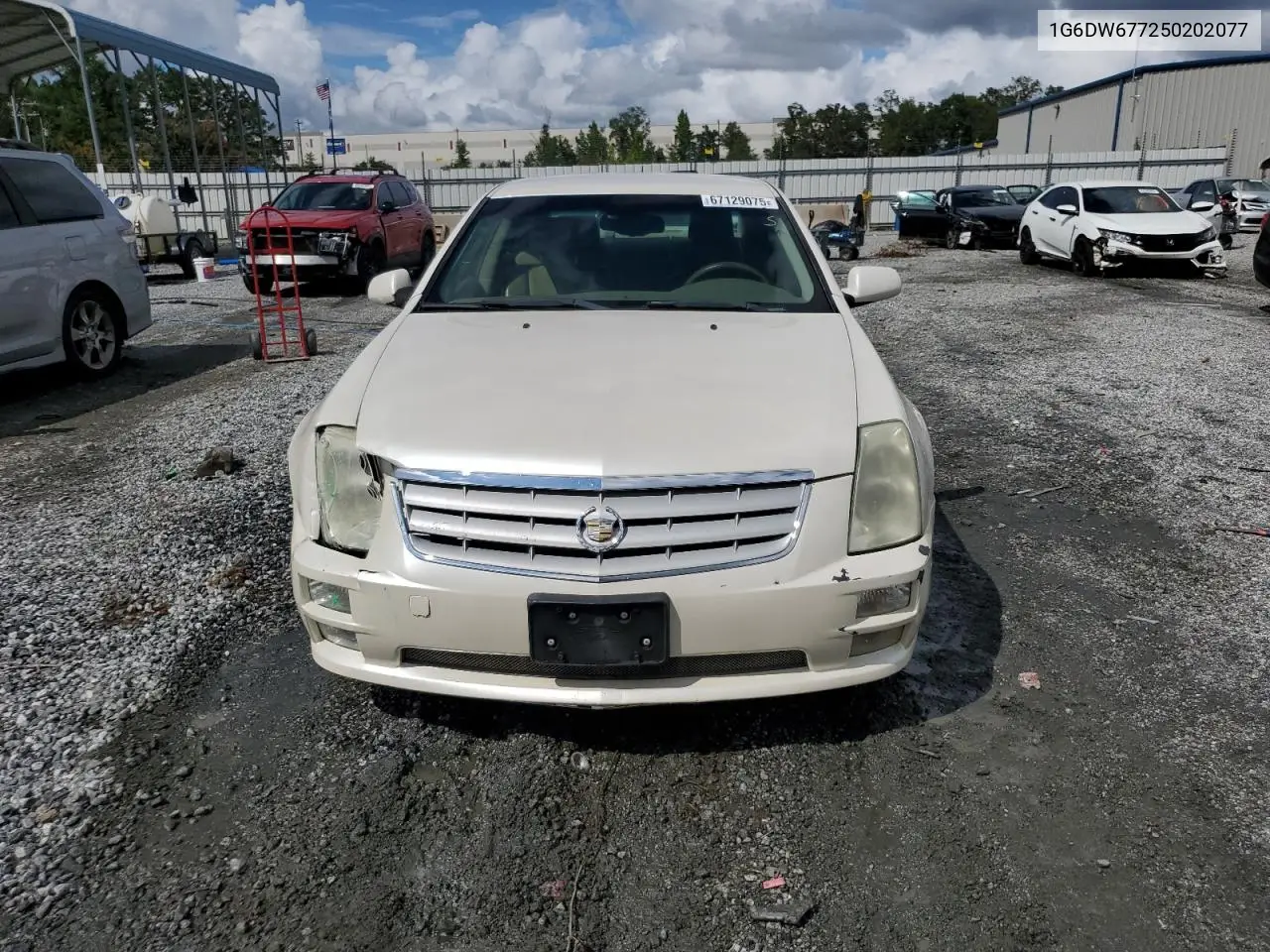 2005 Cadillac Sts VIN: 1G6DW677250202077 Lot: 67129075