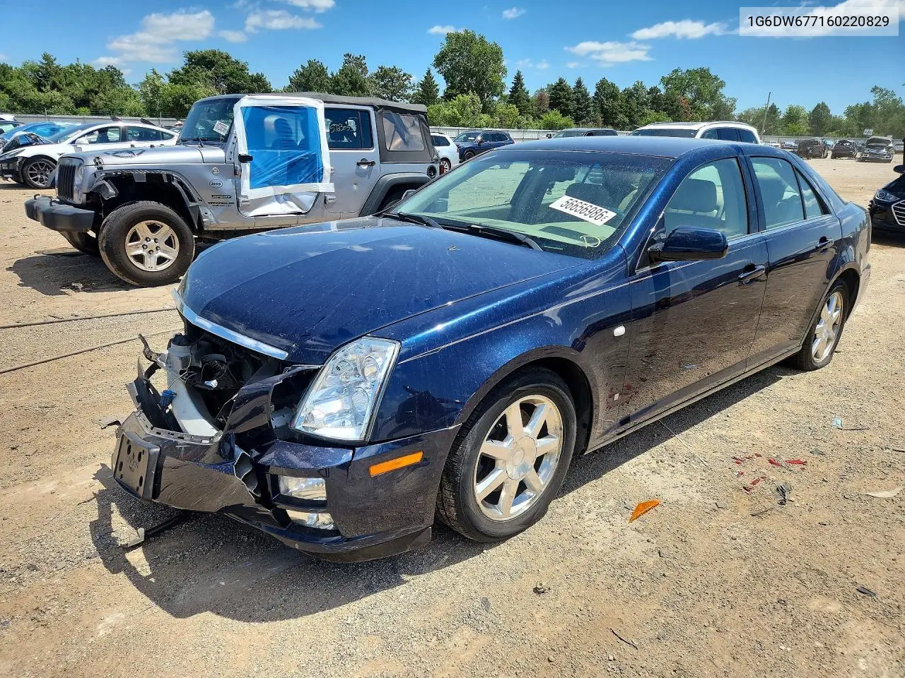 2006 Cadillac Sts VIN: 1G6DW677160220829 Lot: 56656986