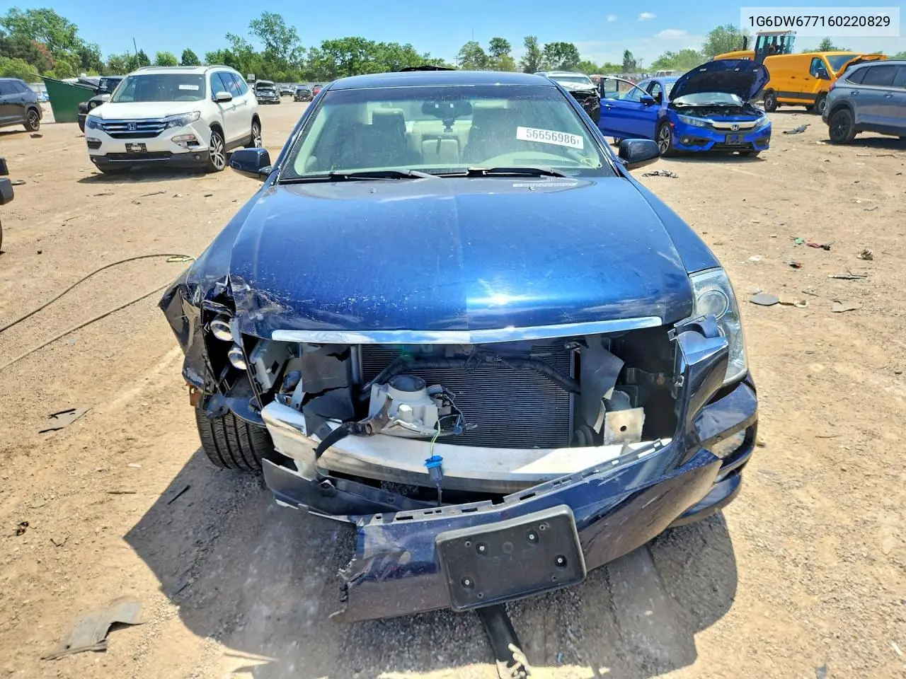 2006 Cadillac Sts VIN: 1G6DW677160220829 Lot: 56656986