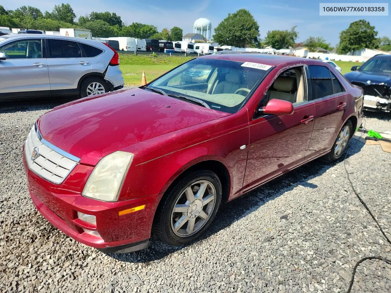 2006 Cadillac Sts VIN: 1G6DW677X60183358 Lot: 61147066