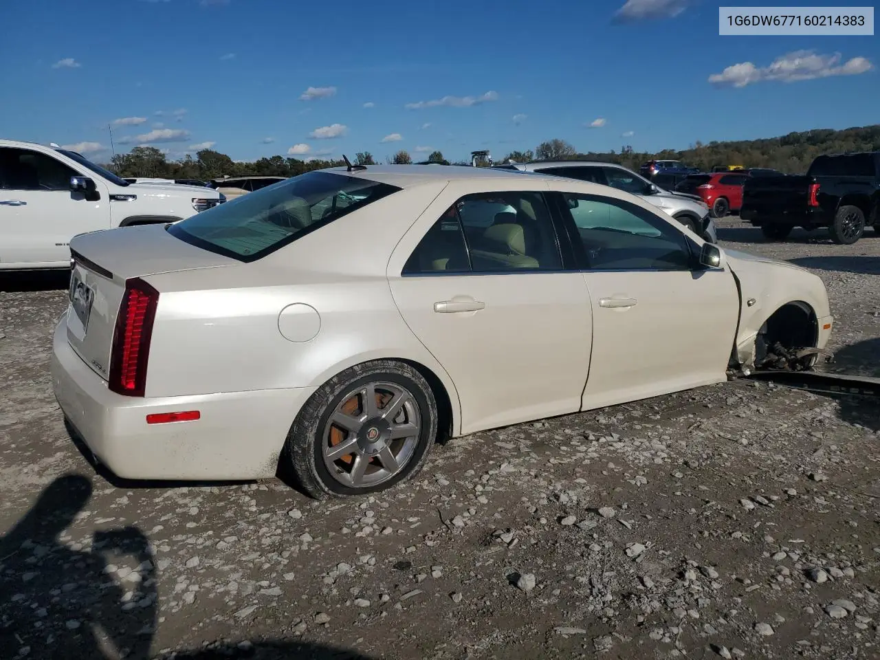 2006 Cadillac Sts VIN: 1G6DW677160214383 Lot: 90209525