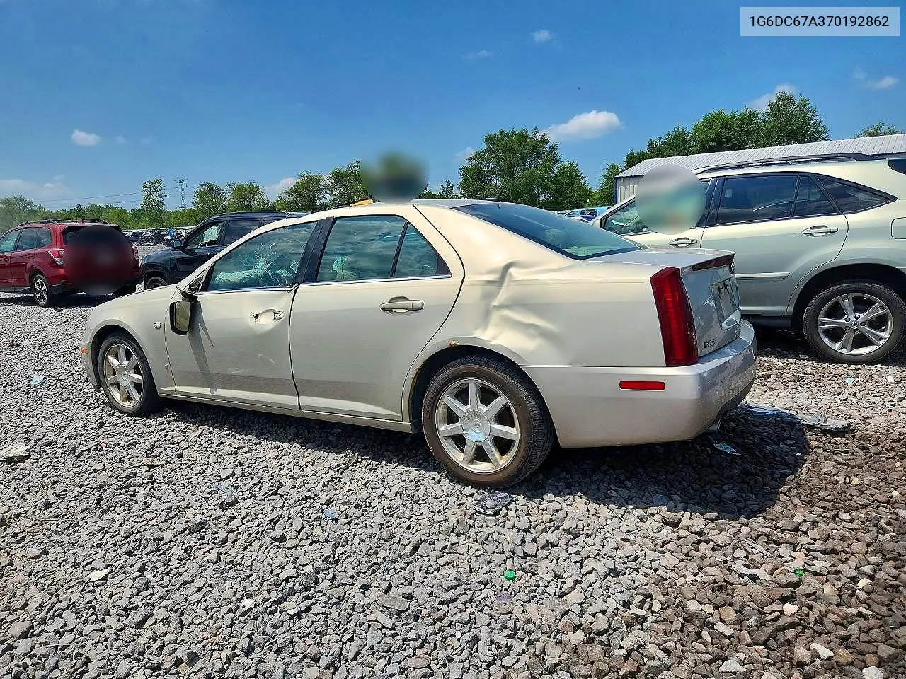 2007 Cadillac Sts VIN: 1G6DC67A370192862 Lot: 58093416