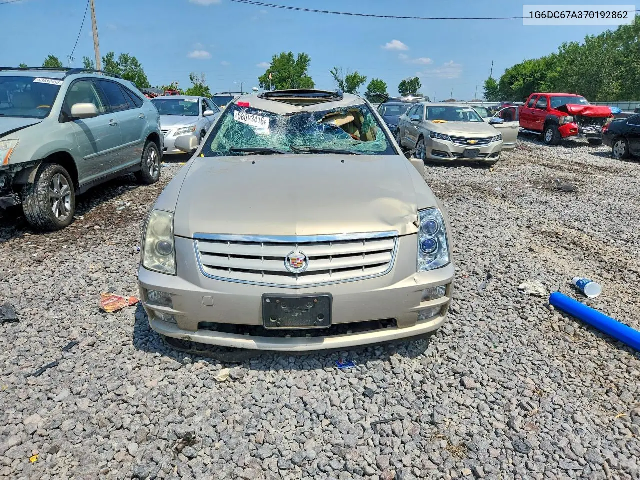 2007 Cadillac Sts VIN: 1G6DC67A370192862 Lot: 58093416