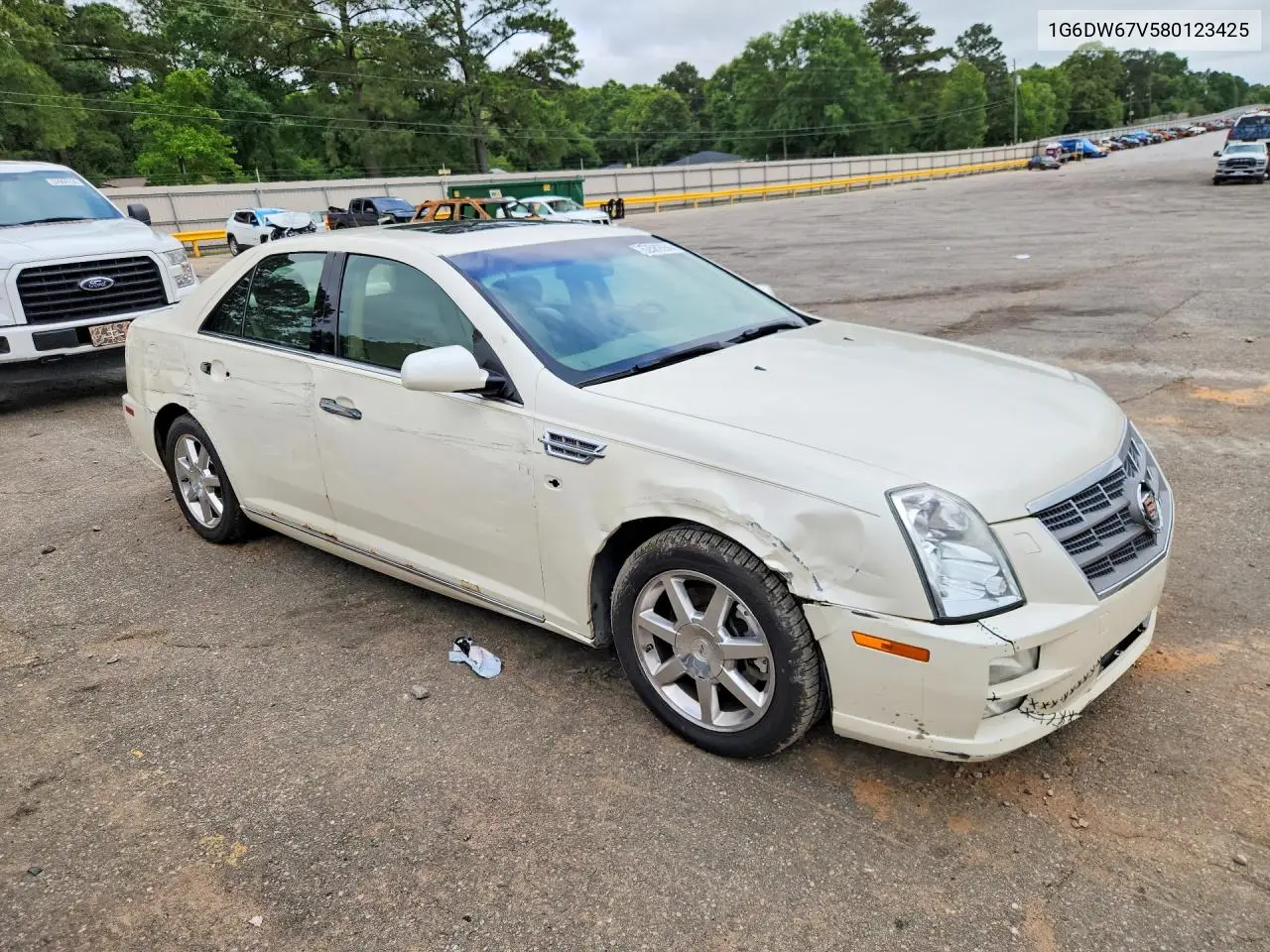 2008 Cadillac Sts VIN: 1G6DW67V580123425 Lot: 52582656