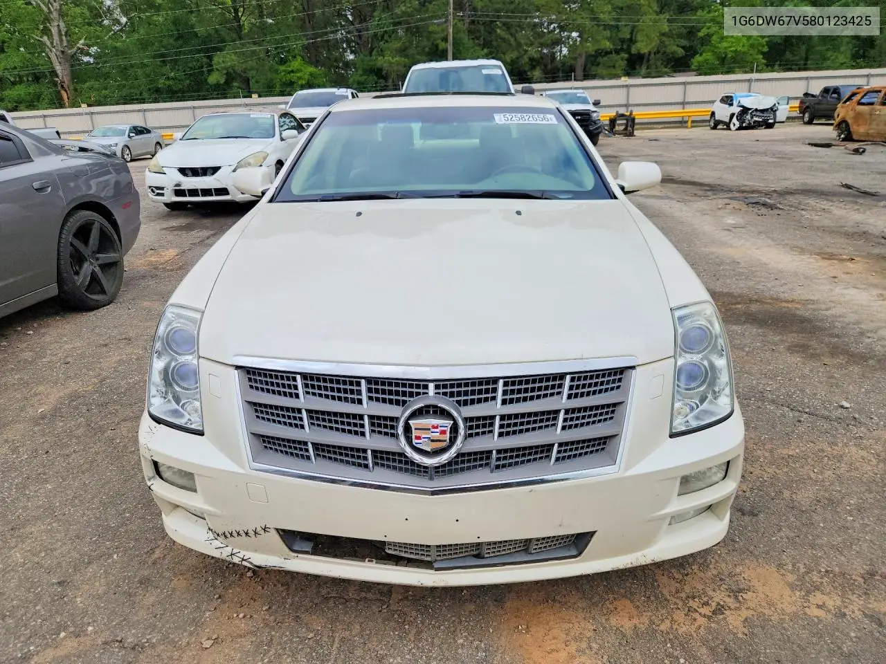 2008 Cadillac Sts VIN: 1G6DW67V580123425 Lot: 52582656