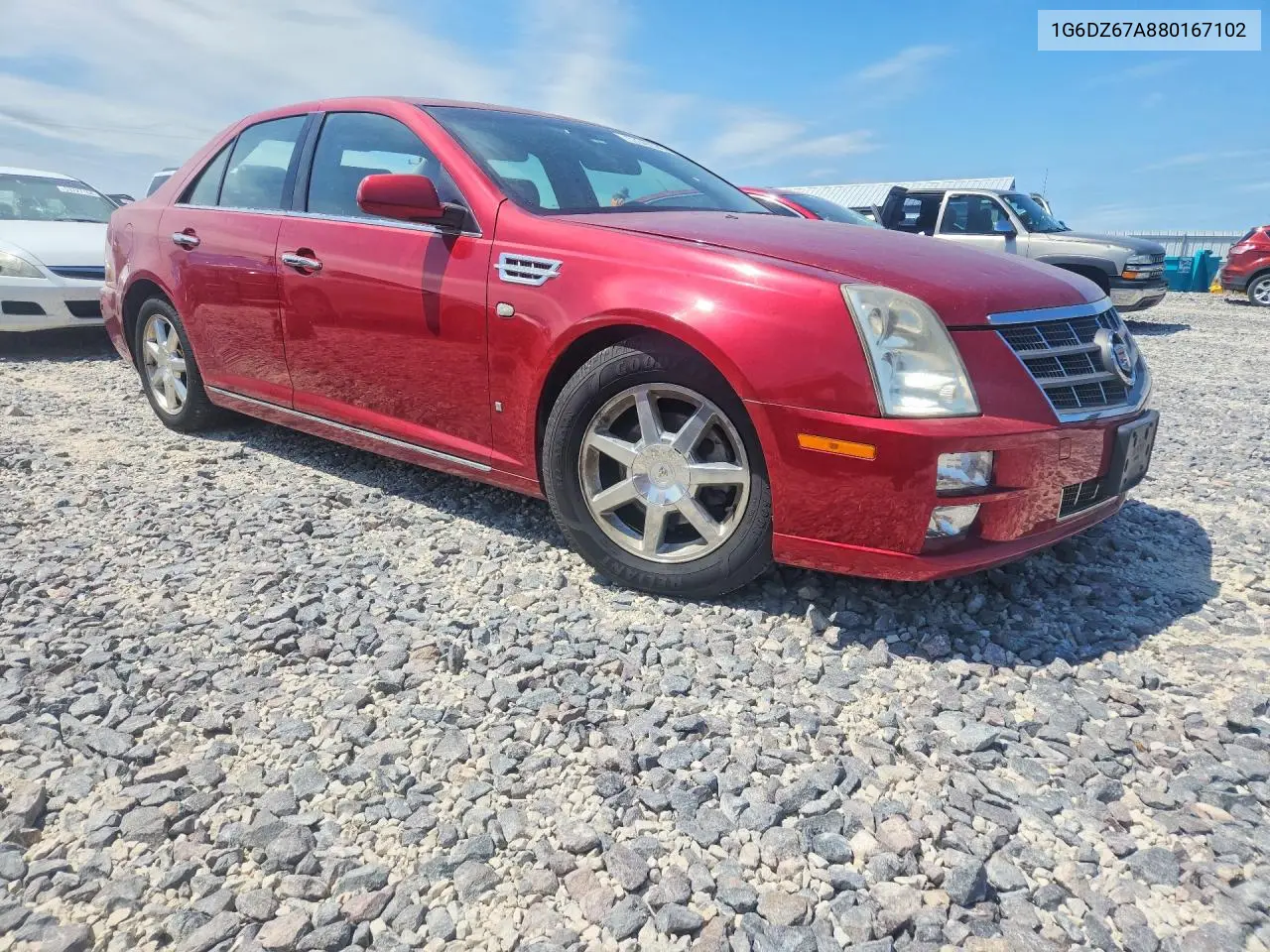 2008 Cadillac Sts VIN: 1G6DZ67A880167102 Lot: 53349086