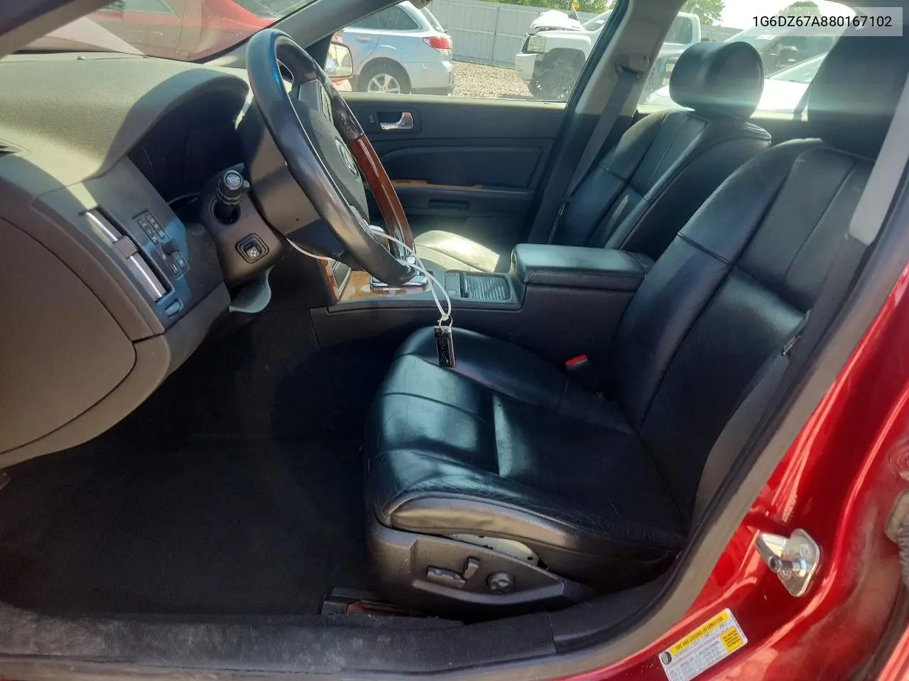 2008 Cadillac Sts VIN: 1G6DZ67A880167102 Lot: 53349086