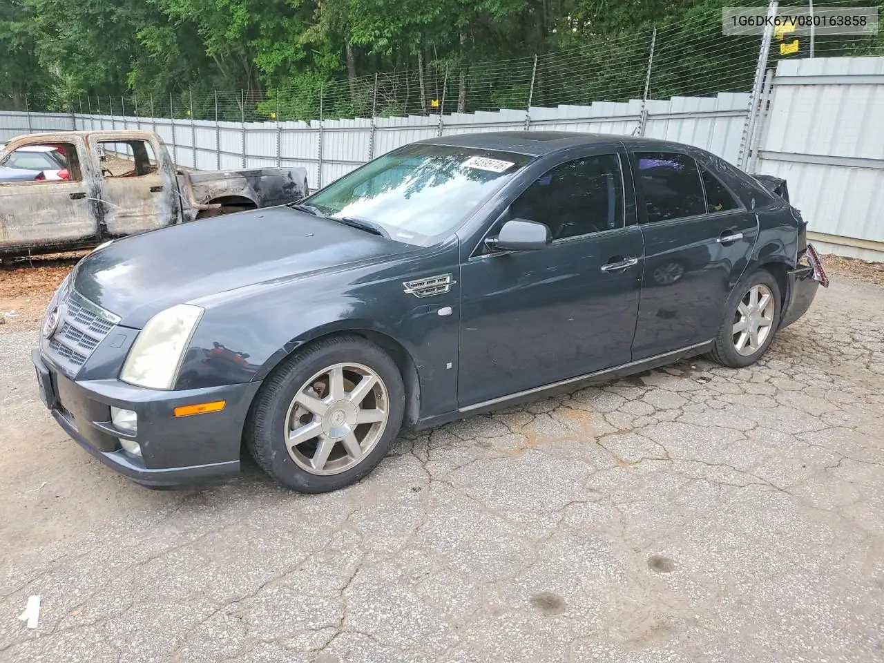 2008 Cadillac Sts VIN: 1G6DK67V080163858 Lot: 54595746
