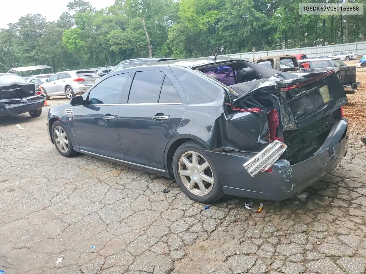 2008 Cadillac Sts VIN: 1G6DK67V080163858 Lot: 54595746