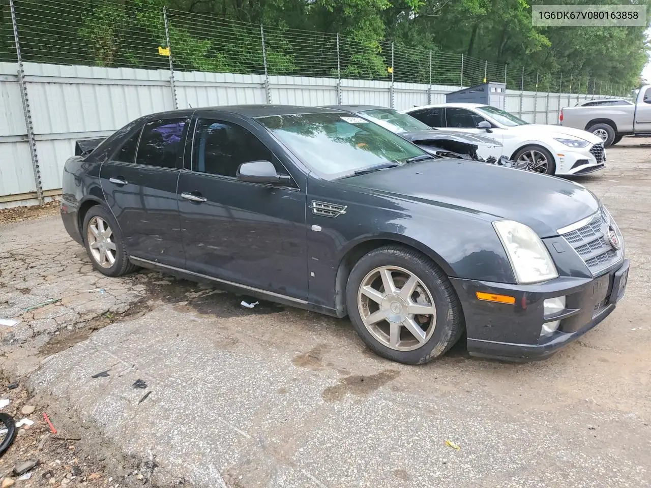 2008 Cadillac Sts VIN: 1G6DK67V080163858 Lot: 54595746