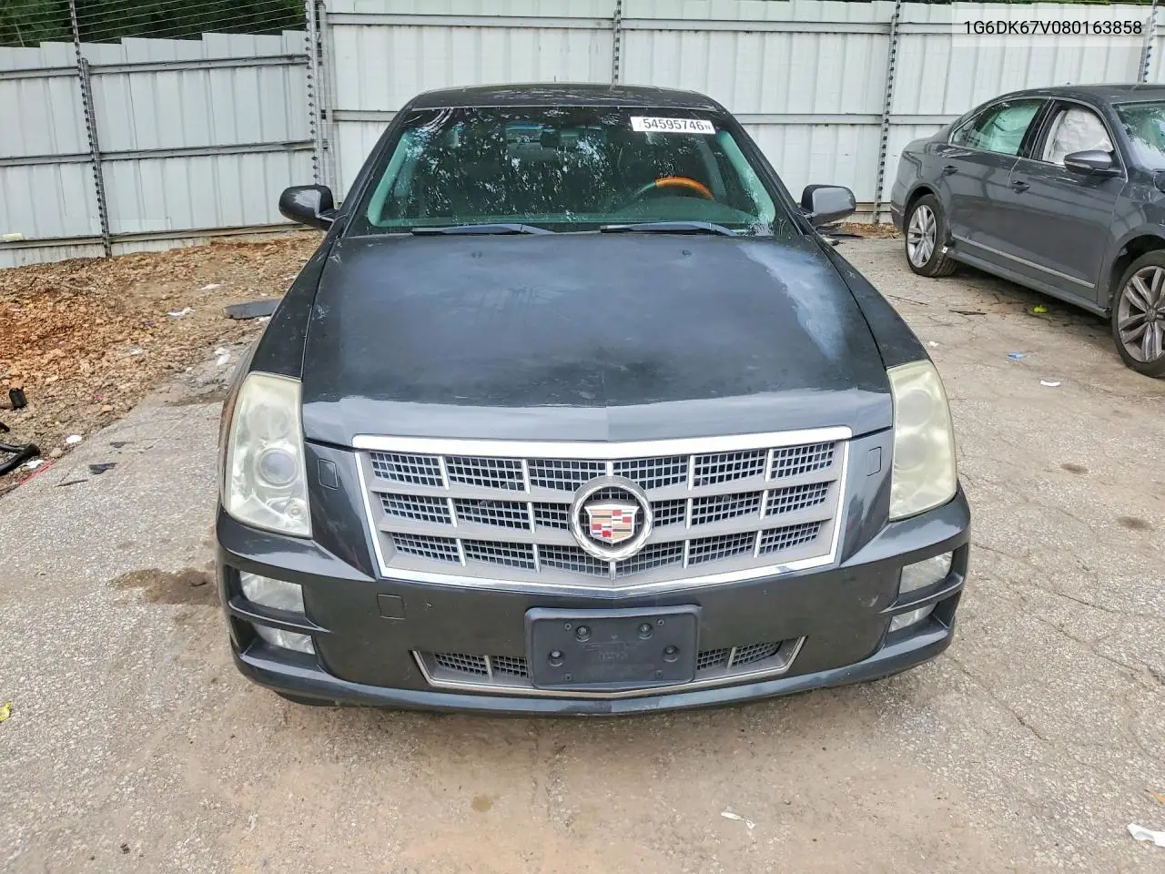 2008 Cadillac Sts VIN: 1G6DK67V080163858 Lot: 54595746